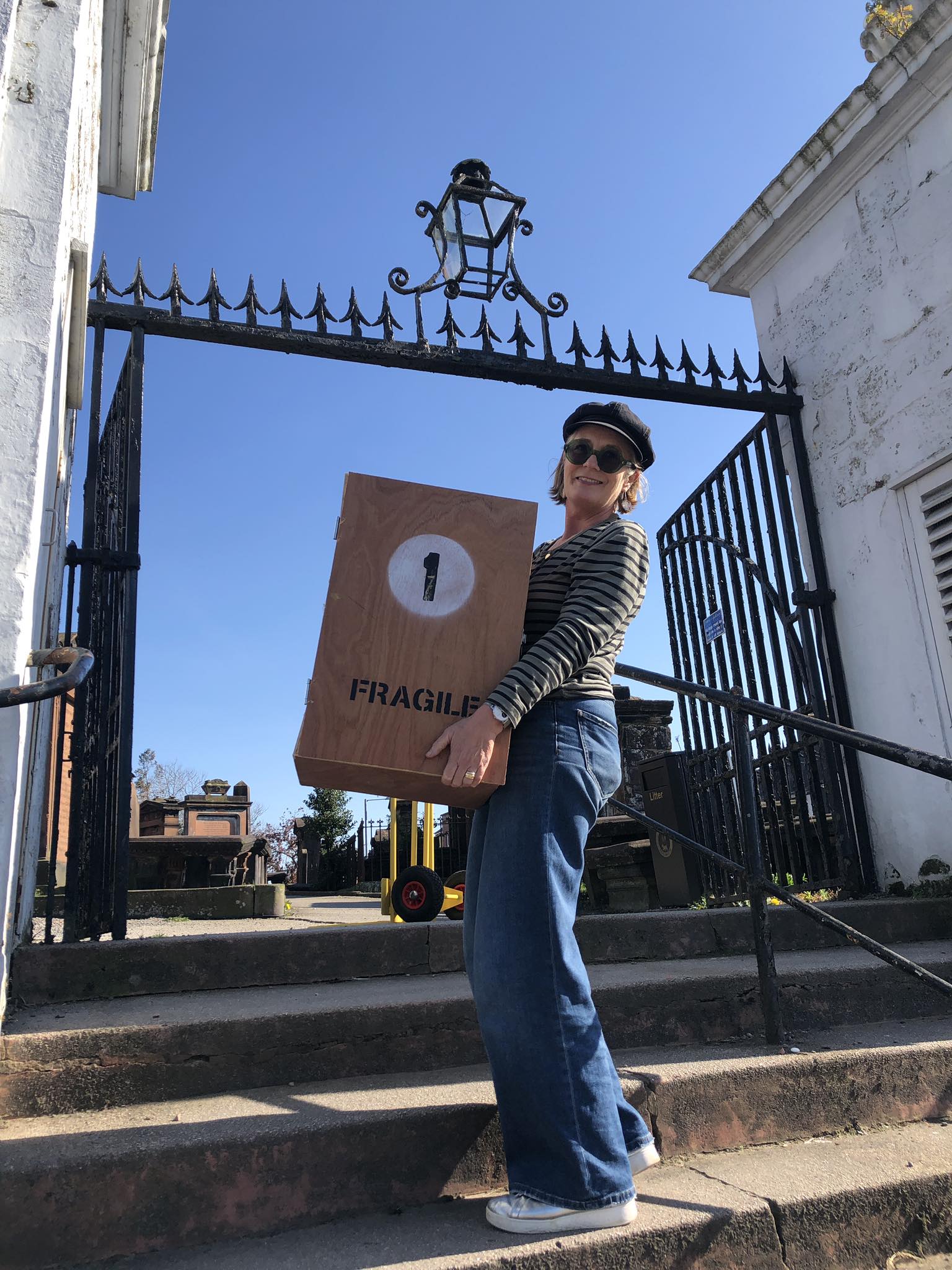 Members of the Earl Grey Congregation engaged in warm community fellowship